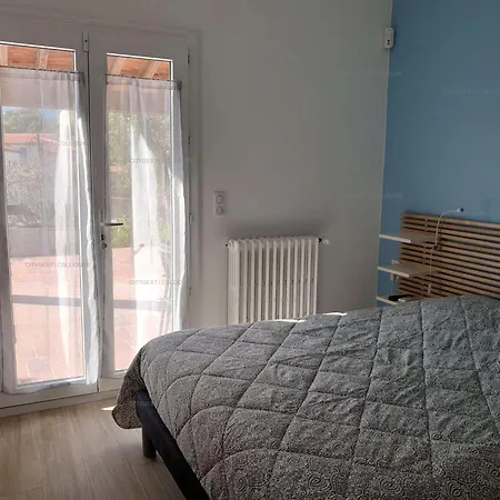 Apartment 6creu1 - Confortable Avec Terrasses Et Jardinet Dans Maison Collioure